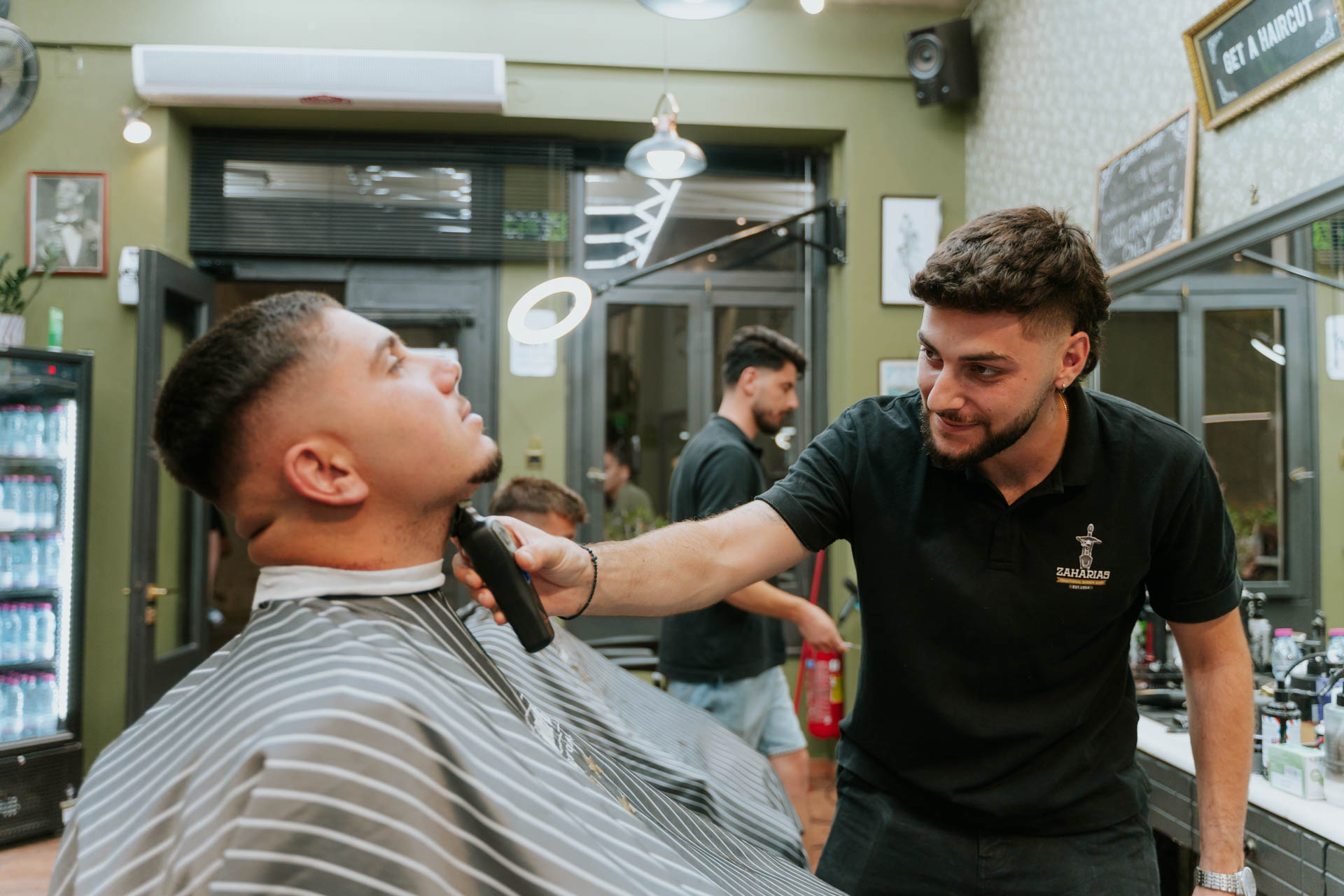 barber shop naxos get haircut zaharias 28